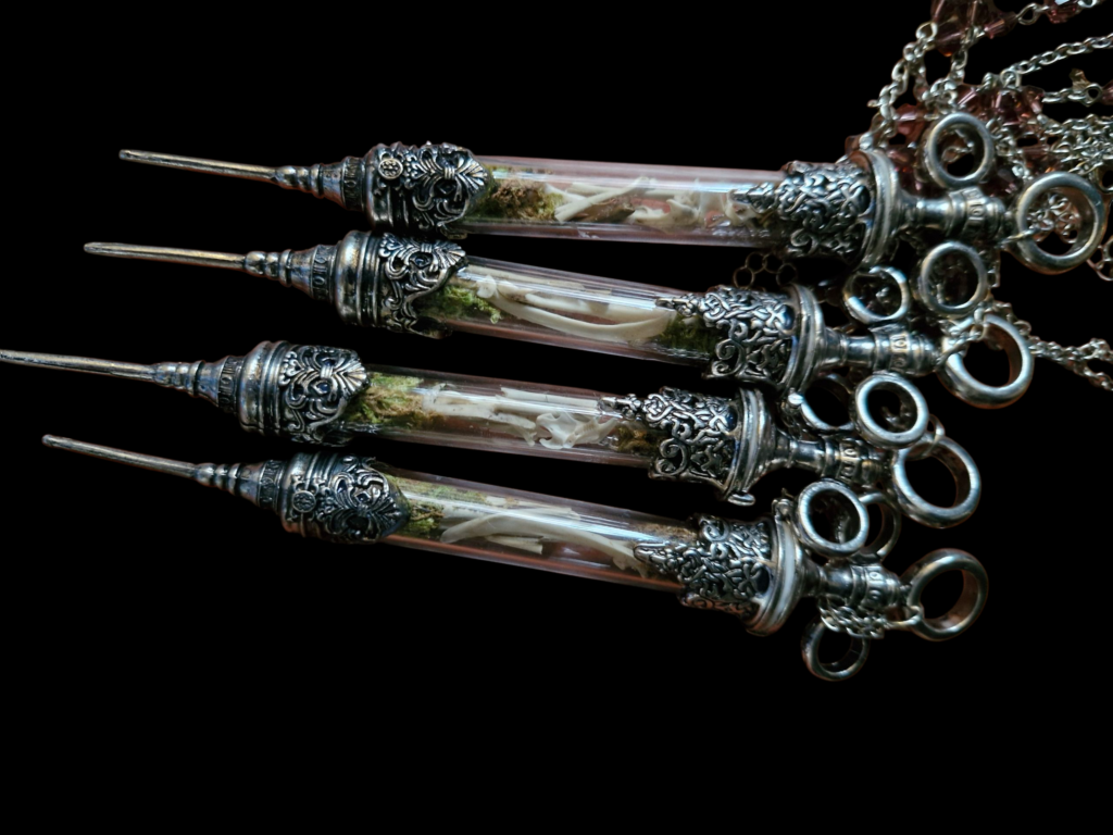 Gothic Syringe Necklace